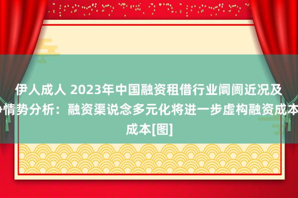 伊人成人 2023年中国融资租借行业阛阓近况及竞争情势分析：融资渠说念多元化将进一步虚构融资成本[图]