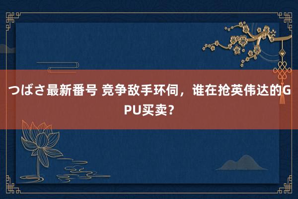 つばさ最新番号 竞争敌手环伺，谁在抢英伟达的GPU买卖？