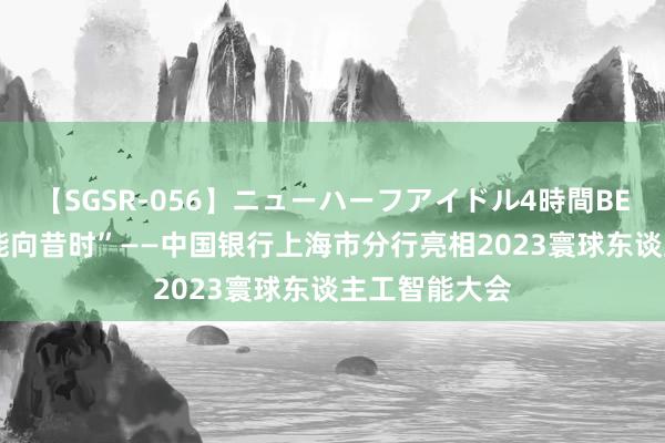 【SGSR-056】ニューハーフアイドル4時間BEST “数智赋能向昔时”——中国银行上海市分行亮相2023寰球东谈主工智能大会