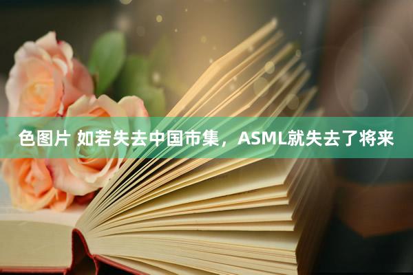 色图片 如若失去中国市集，ASML就失去了将来